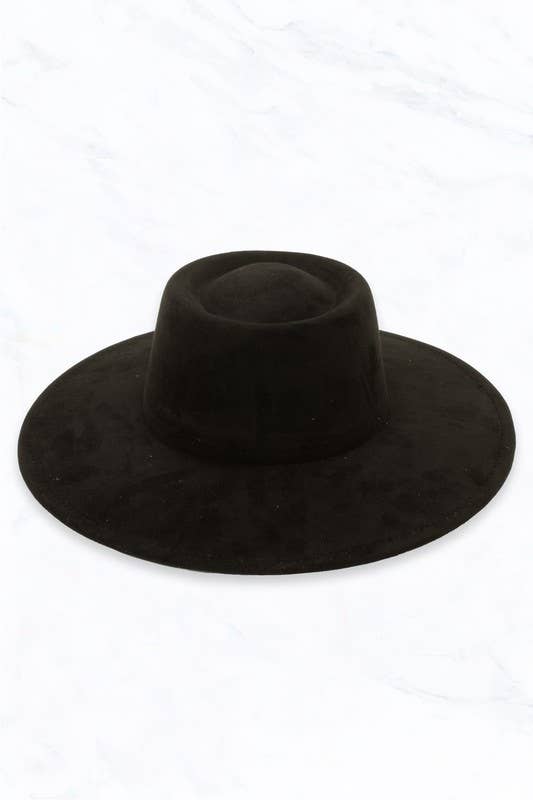 Suede Concave Hat