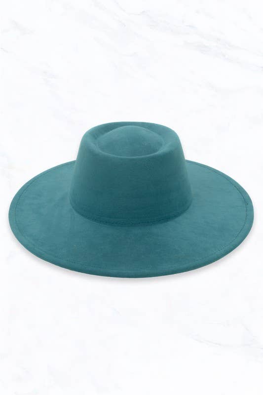 Suede Concave Hat