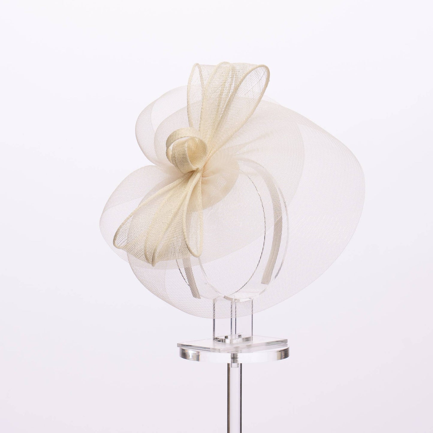 5916H | Sinamay/Crinoline Bow Fascinator Headband