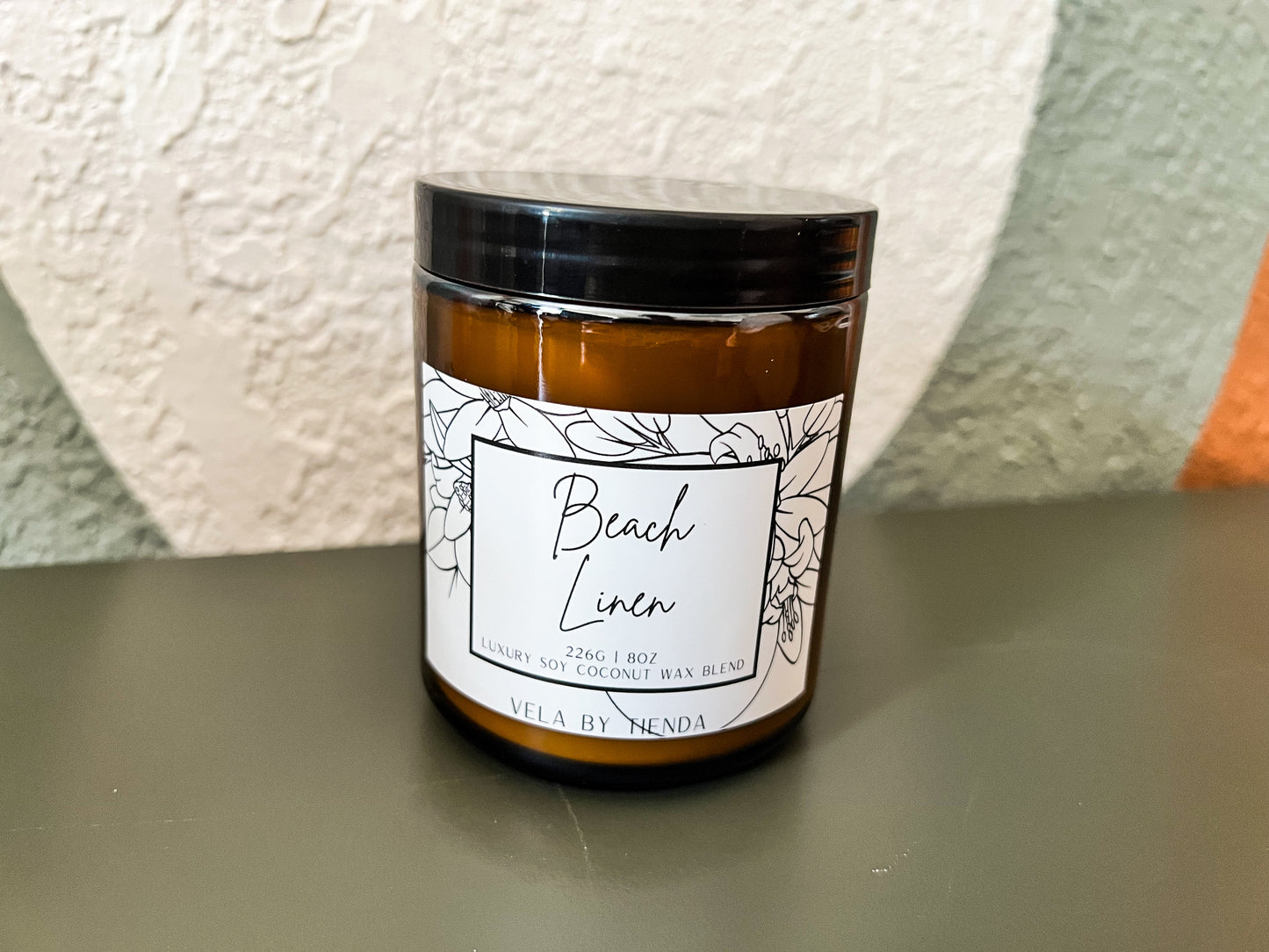 Candles - Amber Jars