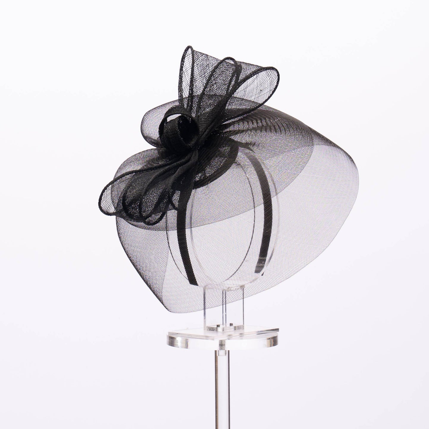 5916H | Sinamay/Crinoline Bow Fascinator Headband