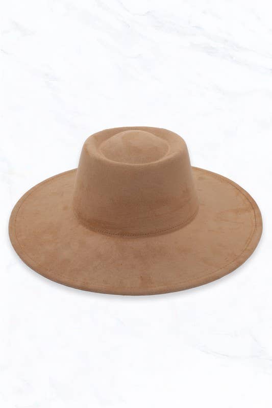 Suede Concave Hat