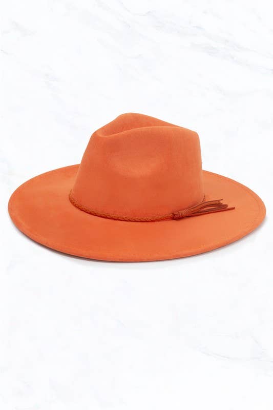Belt-Big Brim Braided Leather Belt