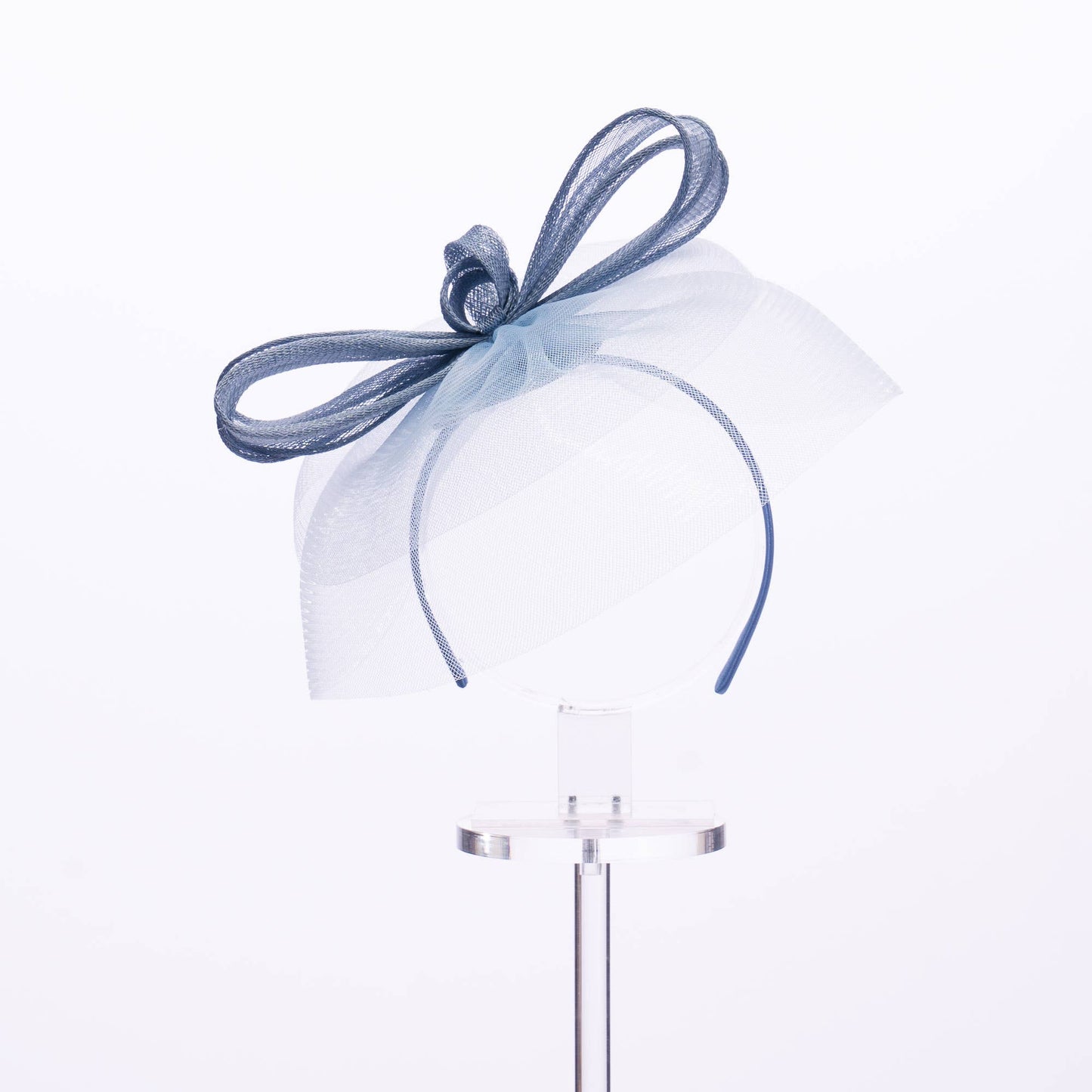 5916H | Sinamay/Crinoline Bow Fascinator Headband