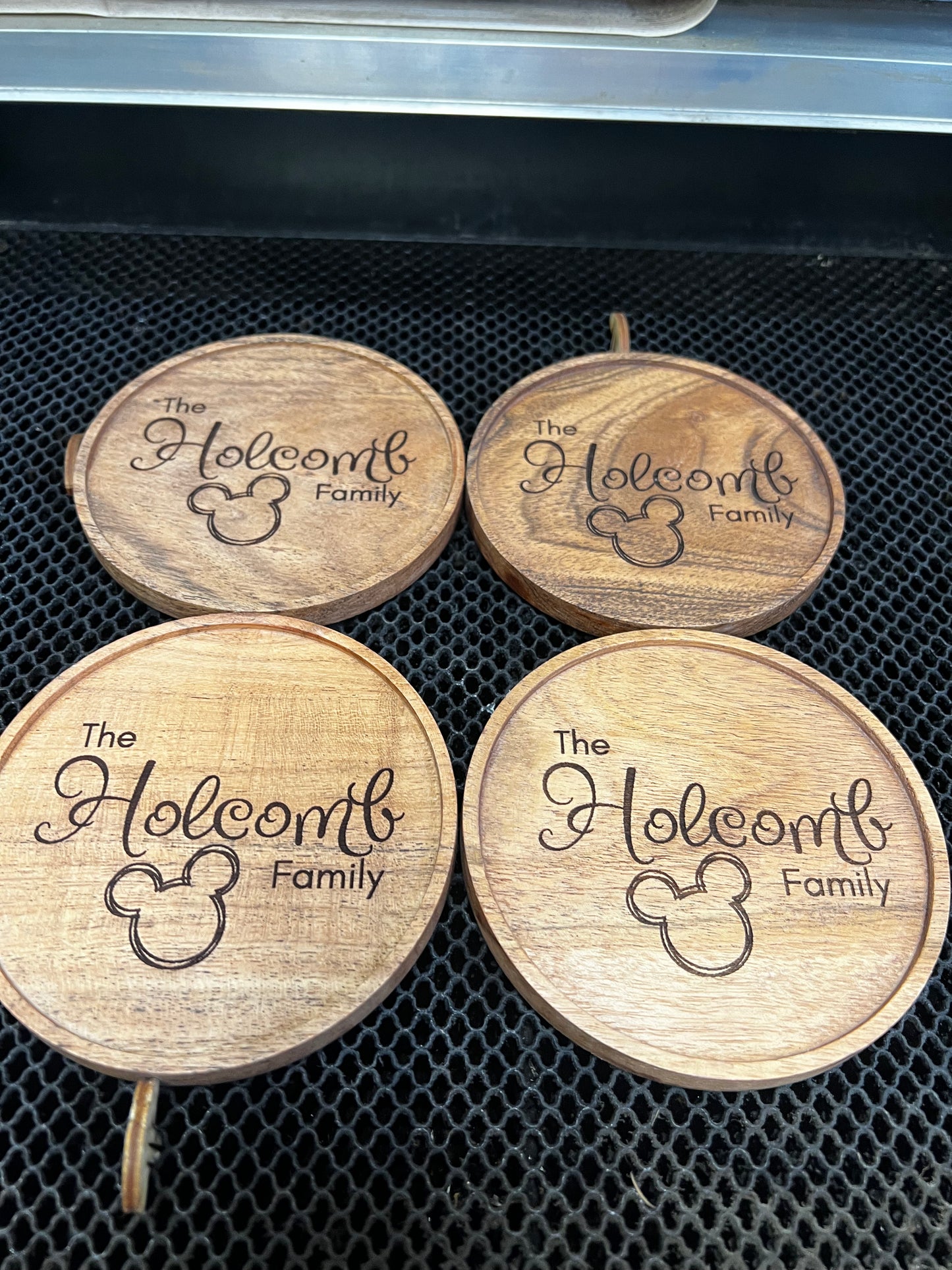 Coasters - 4pc Wooden