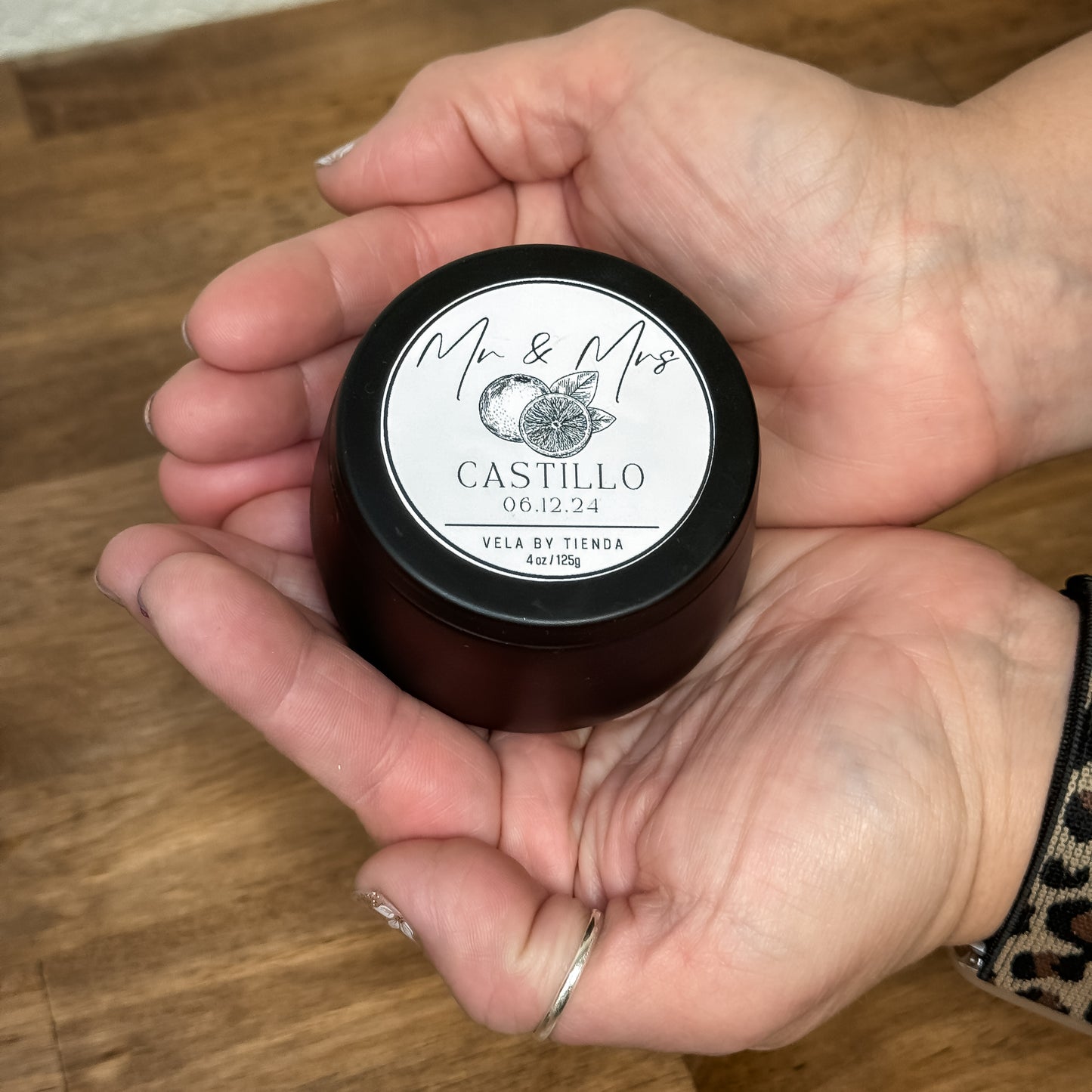 CUSTOM Wedding Favor Candles (Set of 25)