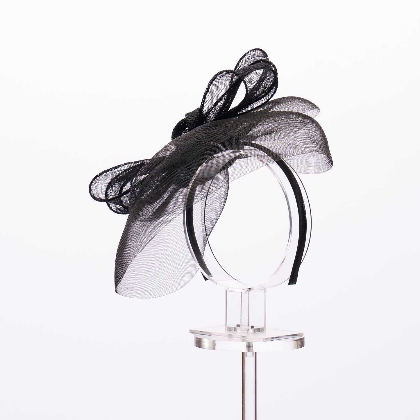 5916H | Sinamay/Crinoline Bow Fascinator Headband