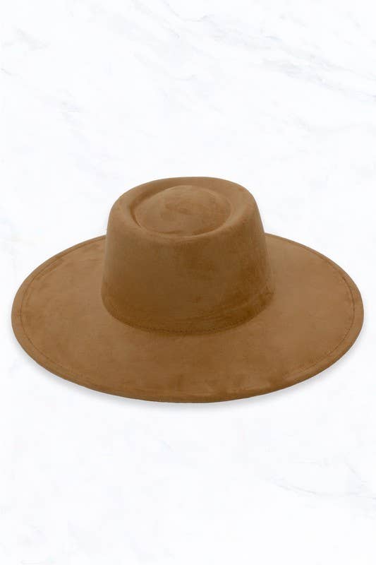 Suede Concave Hat