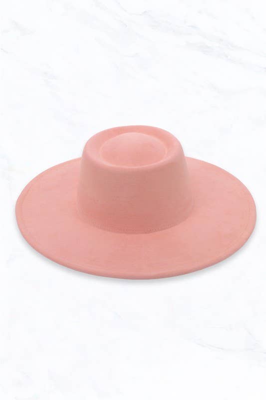 Suede Concave Hat