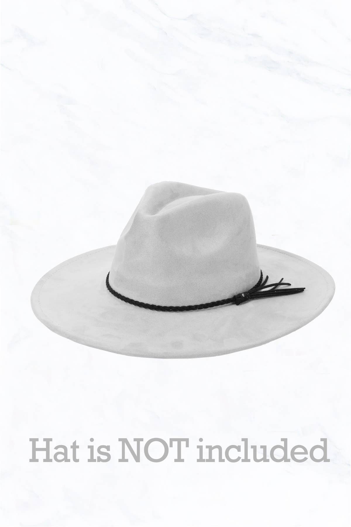 Belt-Big Brim Braided Leather Belt